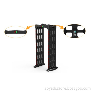 Uouou Portable Walk Through Metal Detector